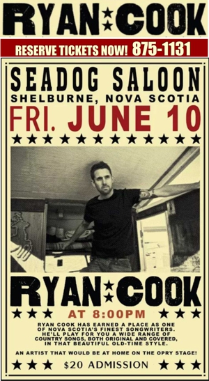 Ryan Cook at Sea Dog Shelburne June 10